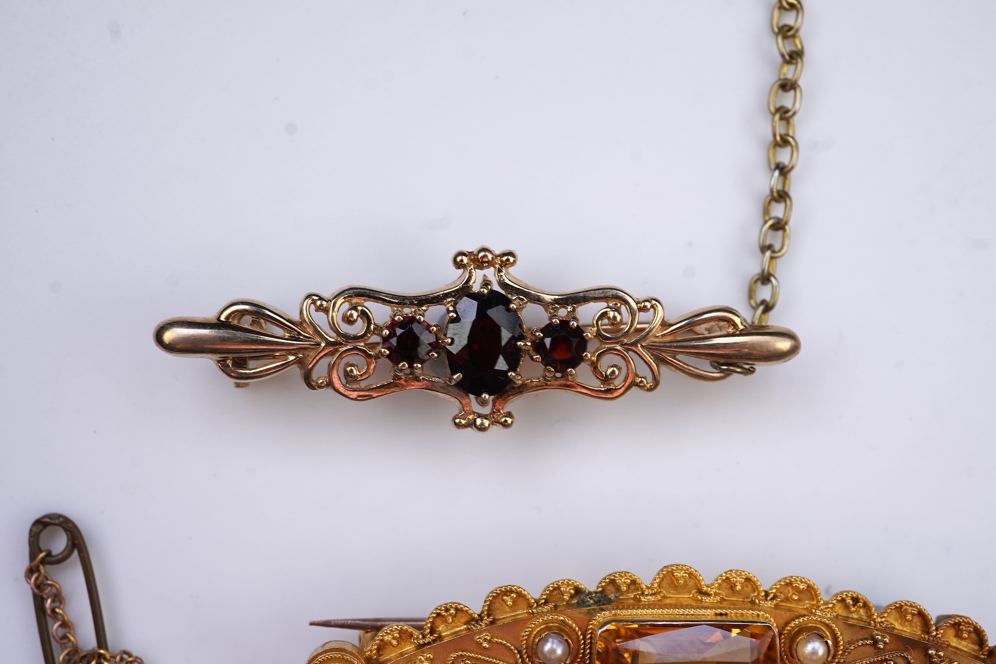 A collection of brooches, early 20th century and later